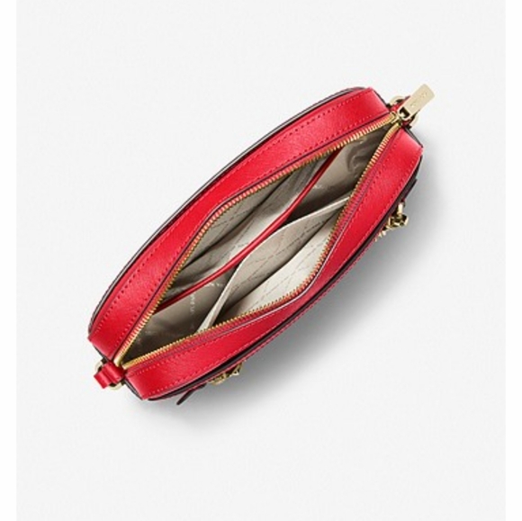 MICHAEL KORS Jet Set Large Saffiano Leather Crossbody Bag - Picture 4 of 5